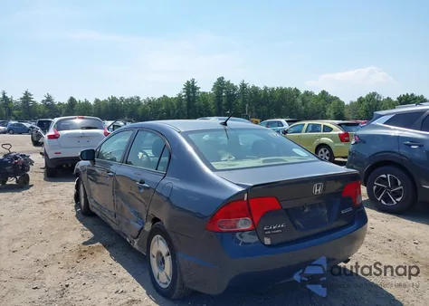 2008 Honda Civic Hybrid from USA, damaged, VIN JHMFA362X8S003097